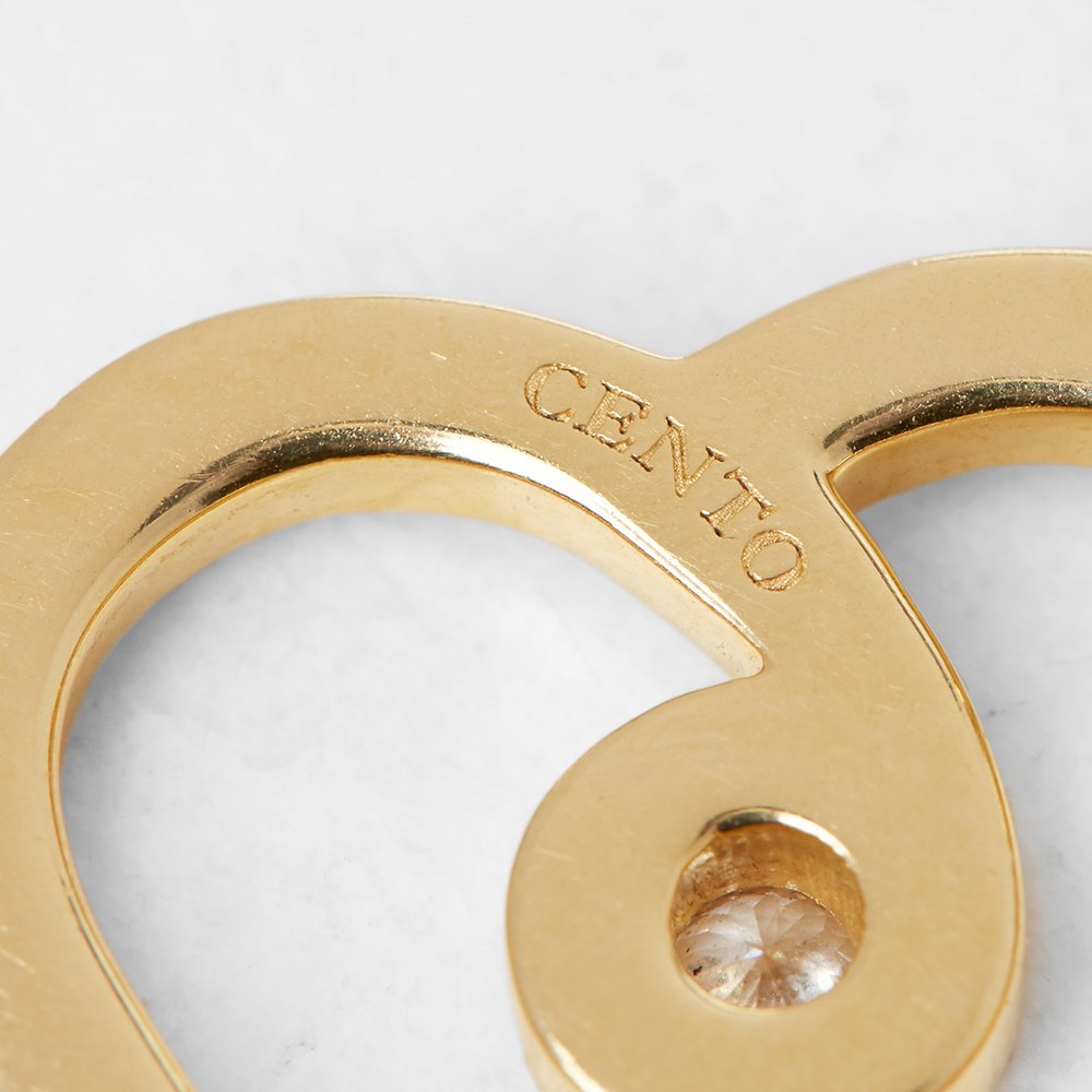 Roberto Coin 18k Yellow Gold Diamond Heart Necklace