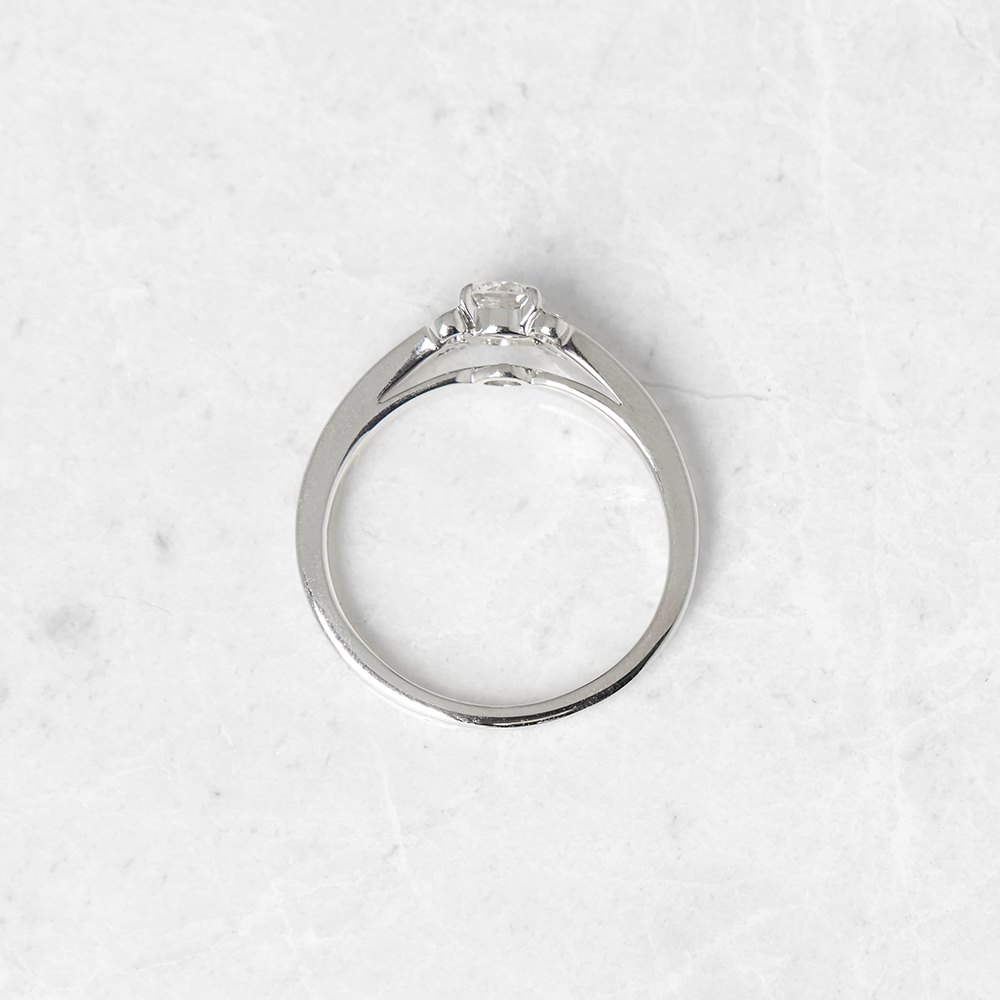 Cartier Platinum 0.32ct Diamond Ballerine Engagement Ring