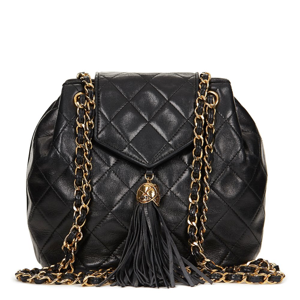 Chanel Timeless Fringe Shoulder Bag 1990 HB1291 | Second Hand Handbags