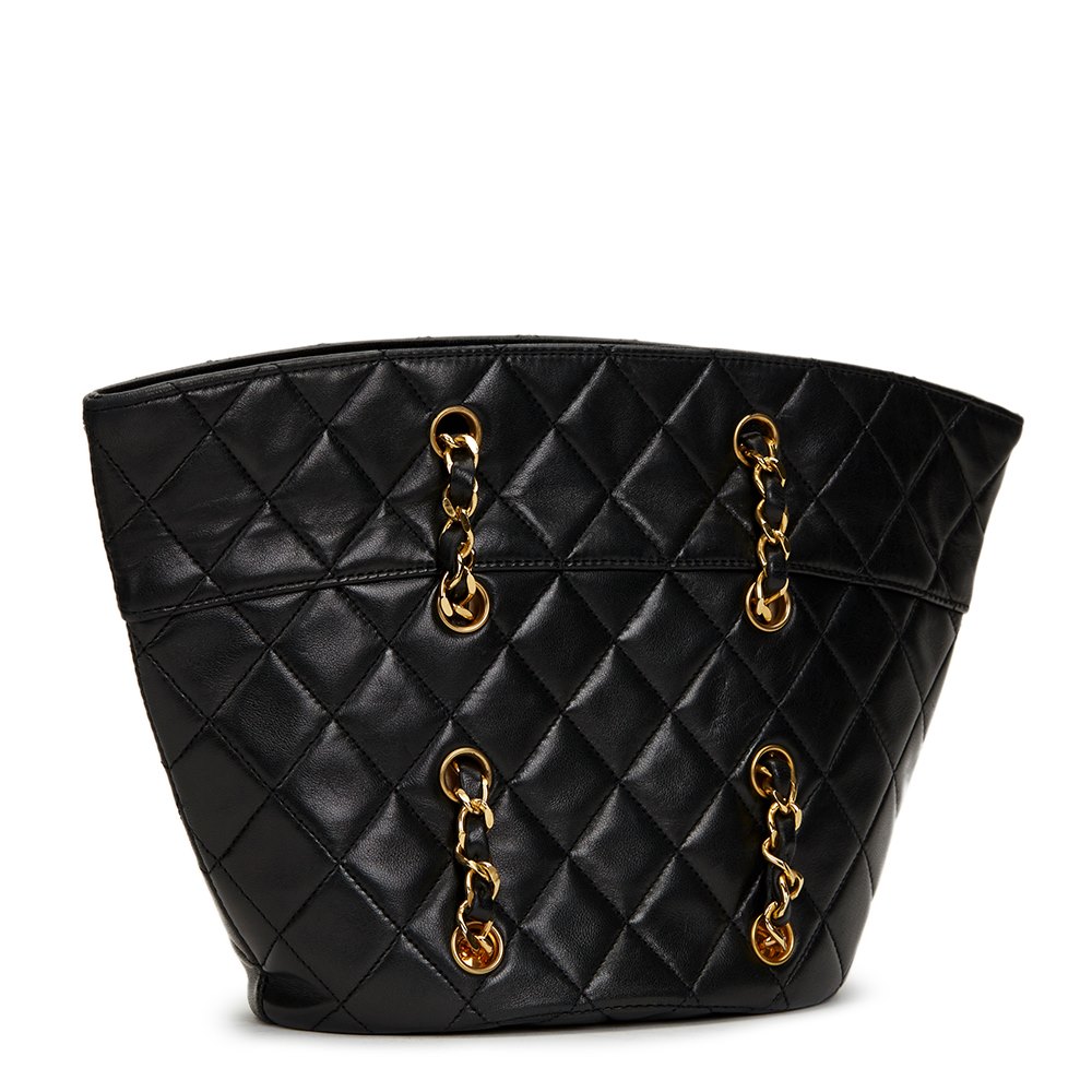 Chanel Timeless Bucket Bag 1990&#39;s HB1304 | Second Hand Handbags