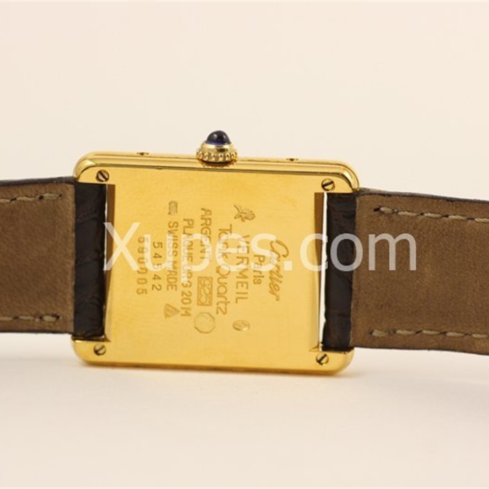 Cartier Must De Cartier 18k Yellow Gold Plated on 925 Silver