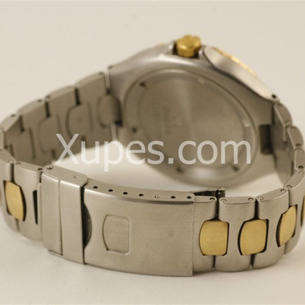 Omega Seamaster Stainless Steel/18K Yellow Gold Bezel