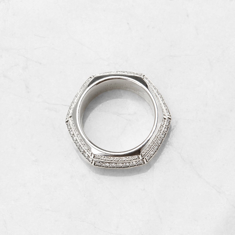 Piaget 18k White Gold Diamond Possession Ring