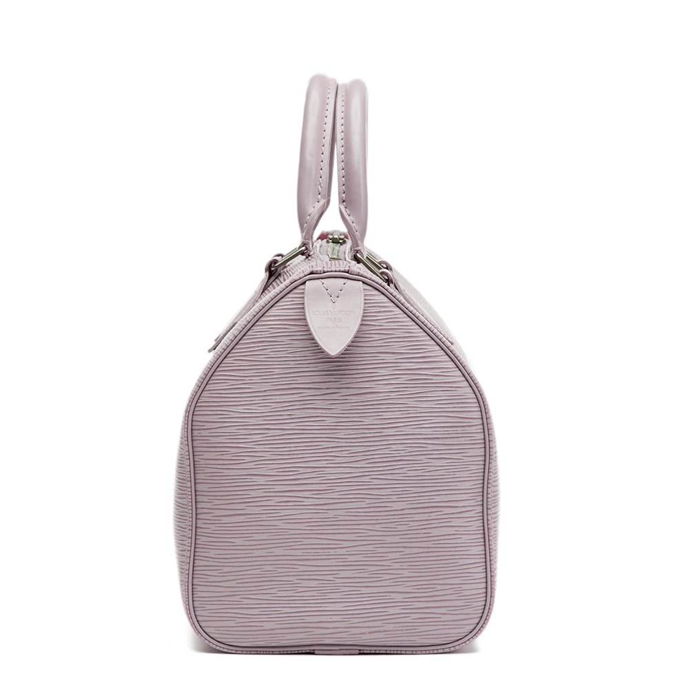 Louis Vuitton Lilac Epi Leather Speedy 25