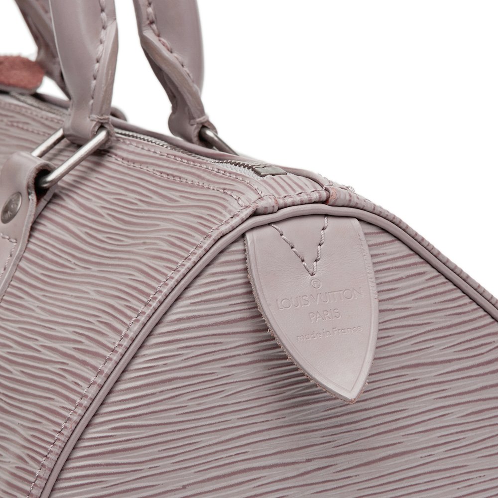 Louis Vuitton Lilac Epi Leather Speedy 25