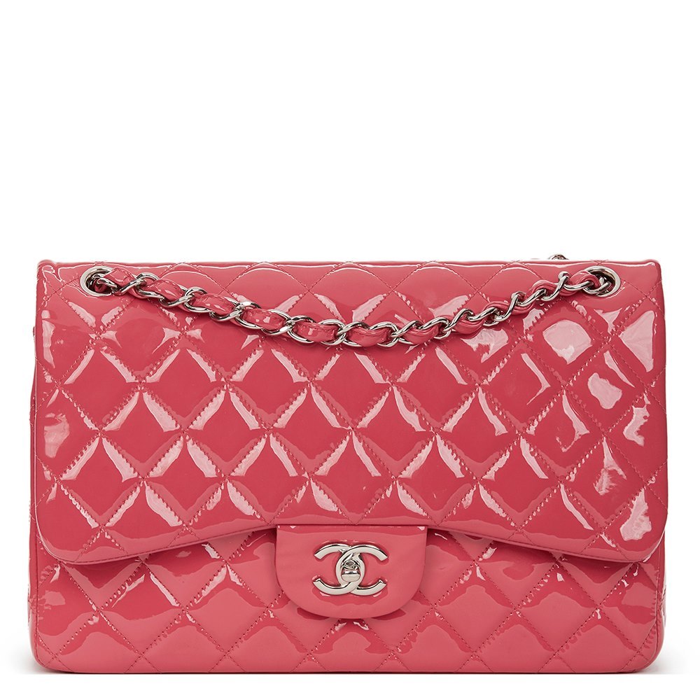 pink patent chanel bag