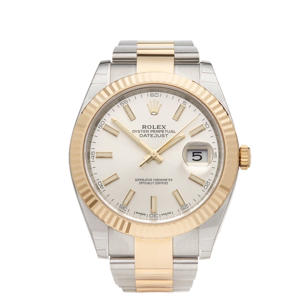 rolex oyster perpetual datejust 41 stainless steel