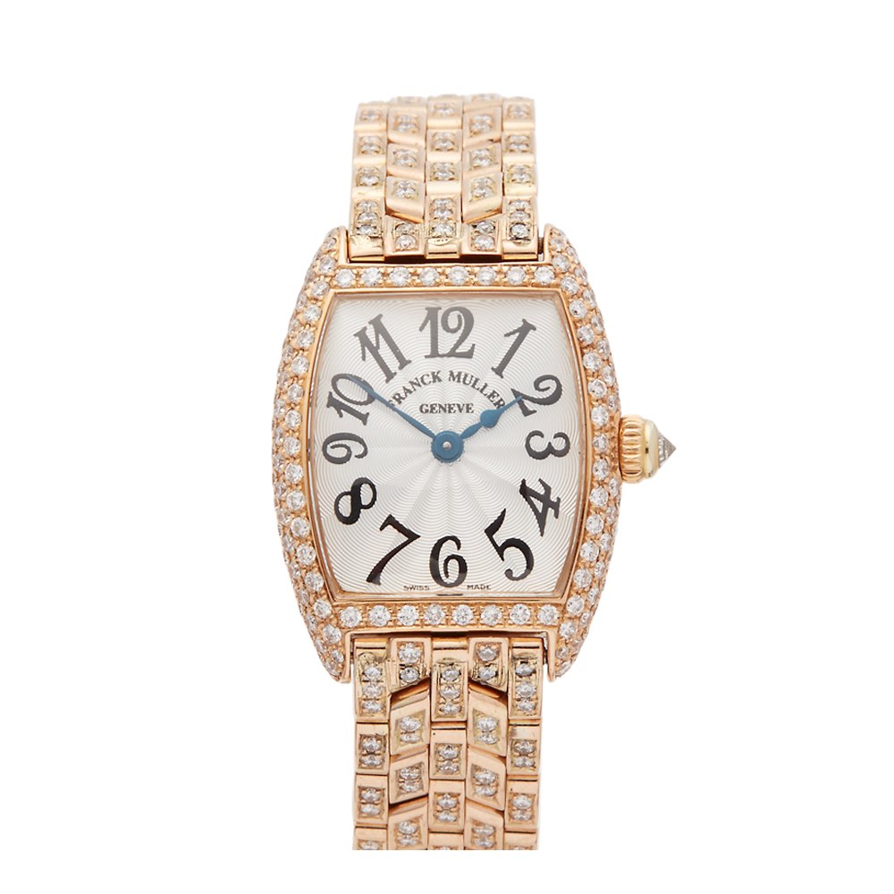 franck muller cintree curvex diamond watch