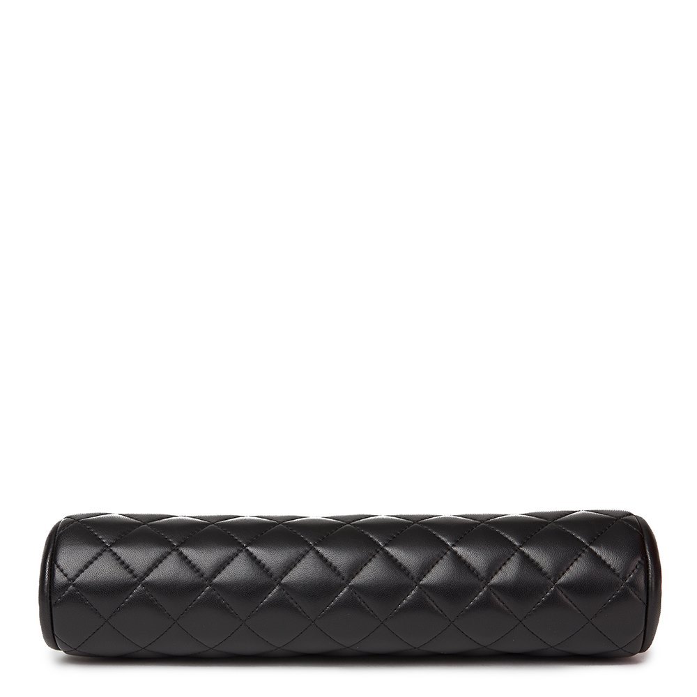 chanel quilted clutch