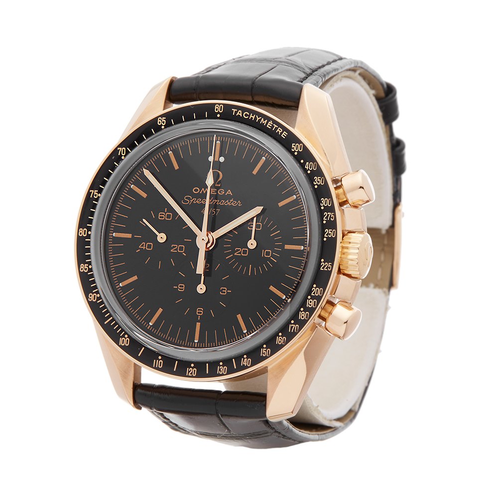 speedmaster 50th anniversary gold