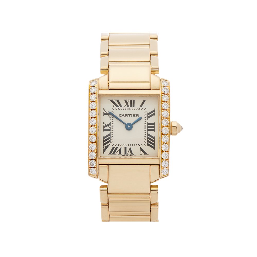 Cartier Tank Francaise 2385 or WE1001R8 
