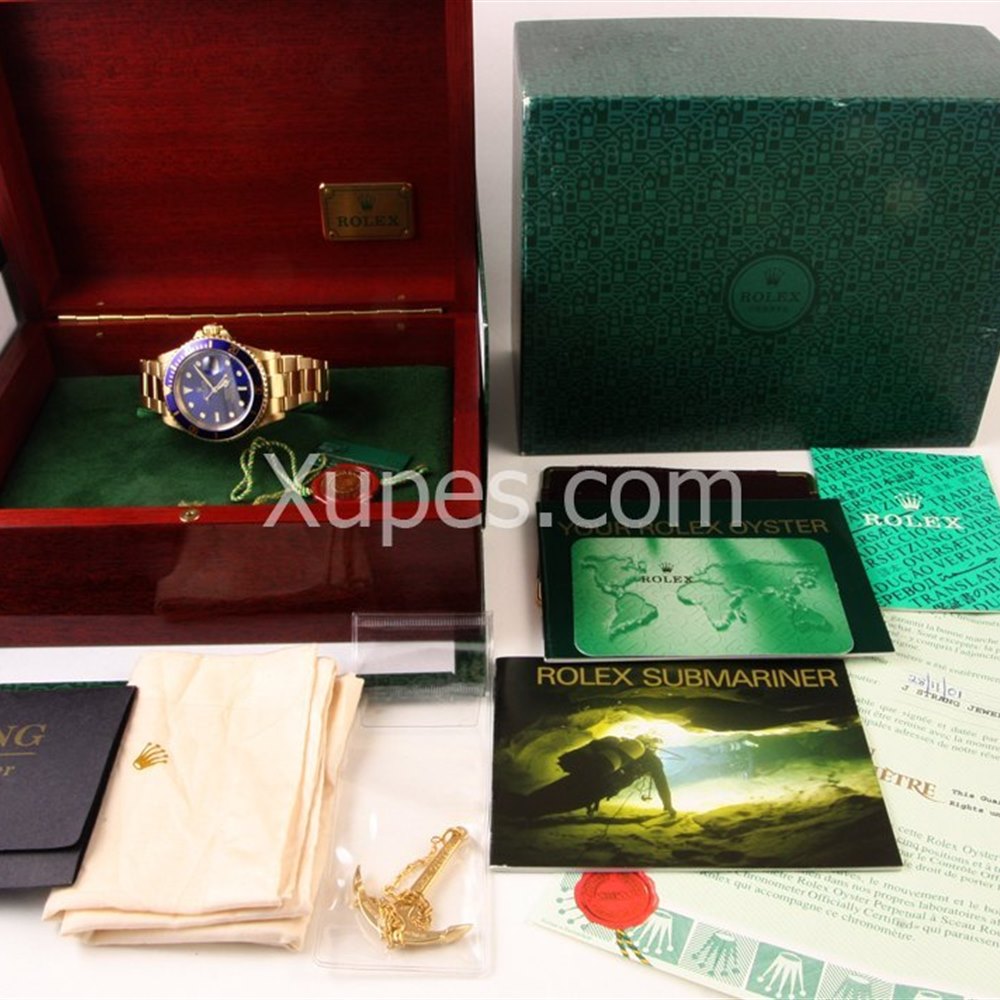 Rolex Submariner 18k Yellow Gold