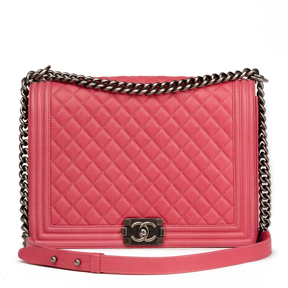 Chanel Large Le Boy 2013 HB1362 | Second Hand Handbags | Xupes