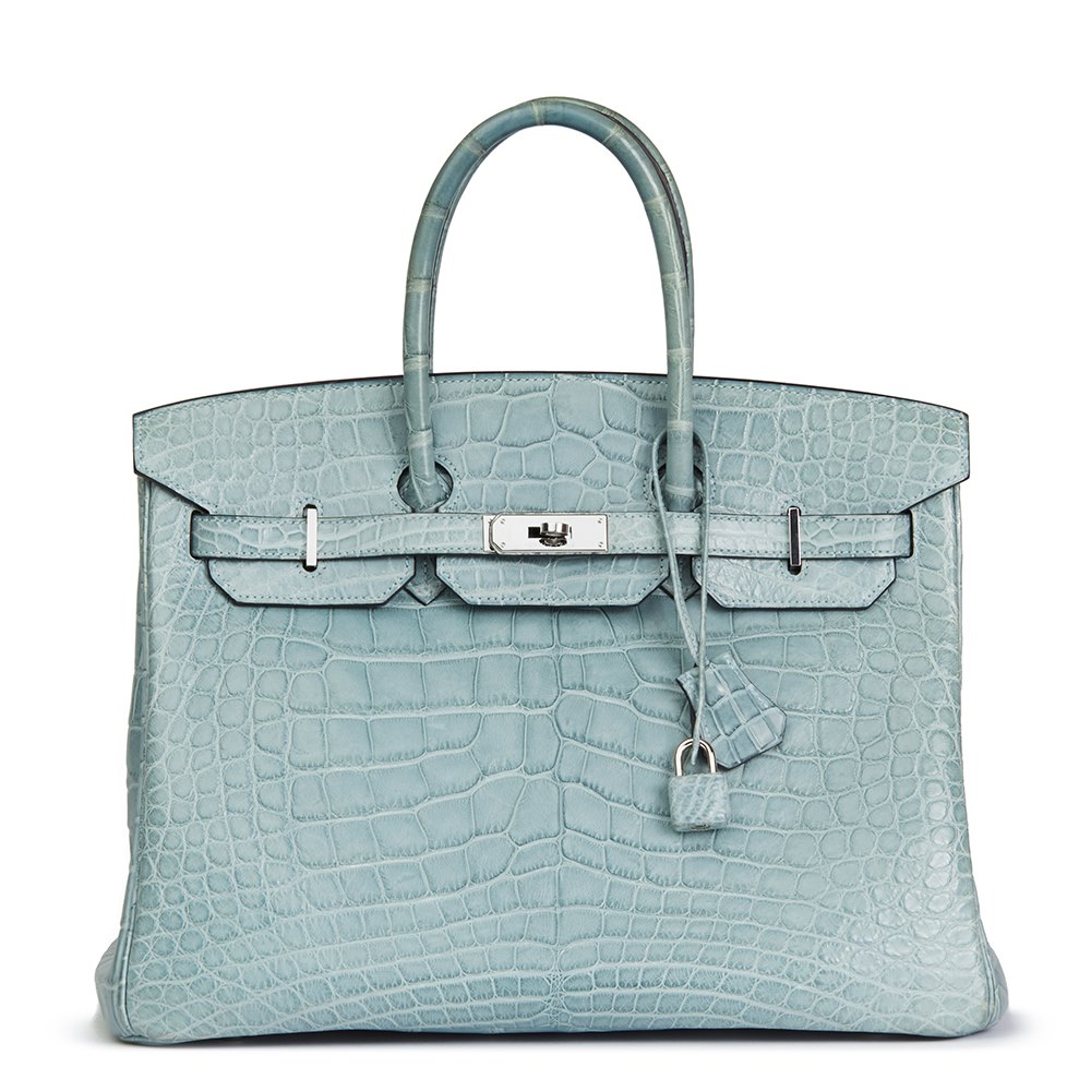 alligator skin birkin