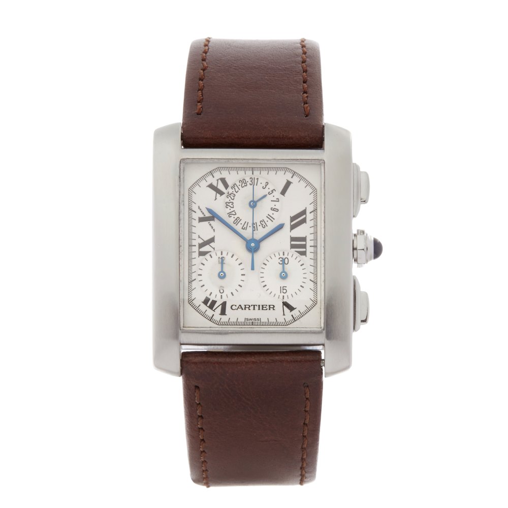 cartier tank francaise chronoflex 2303