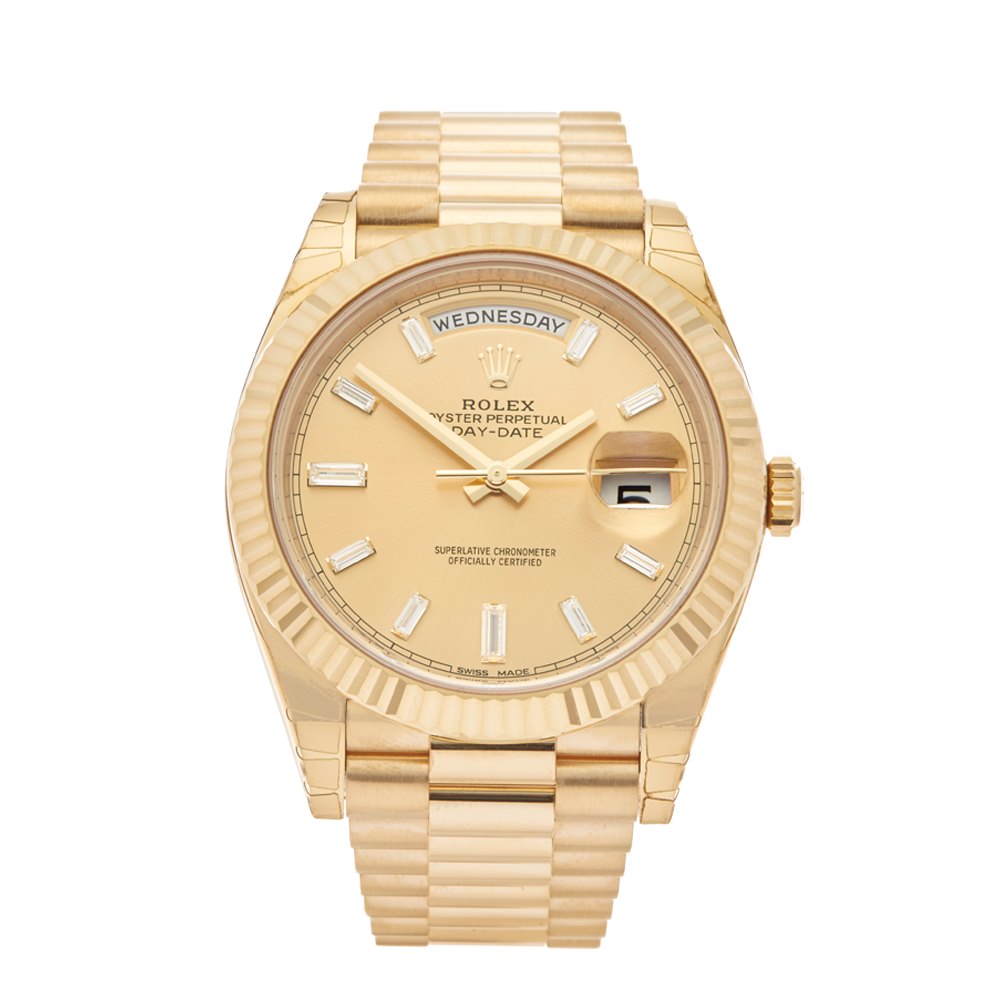 pre owned rolex day date 40