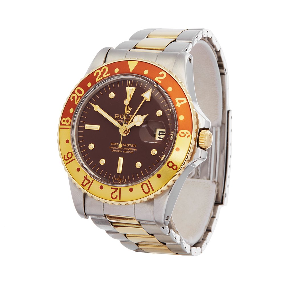 rolex gmt master 1675 root beer