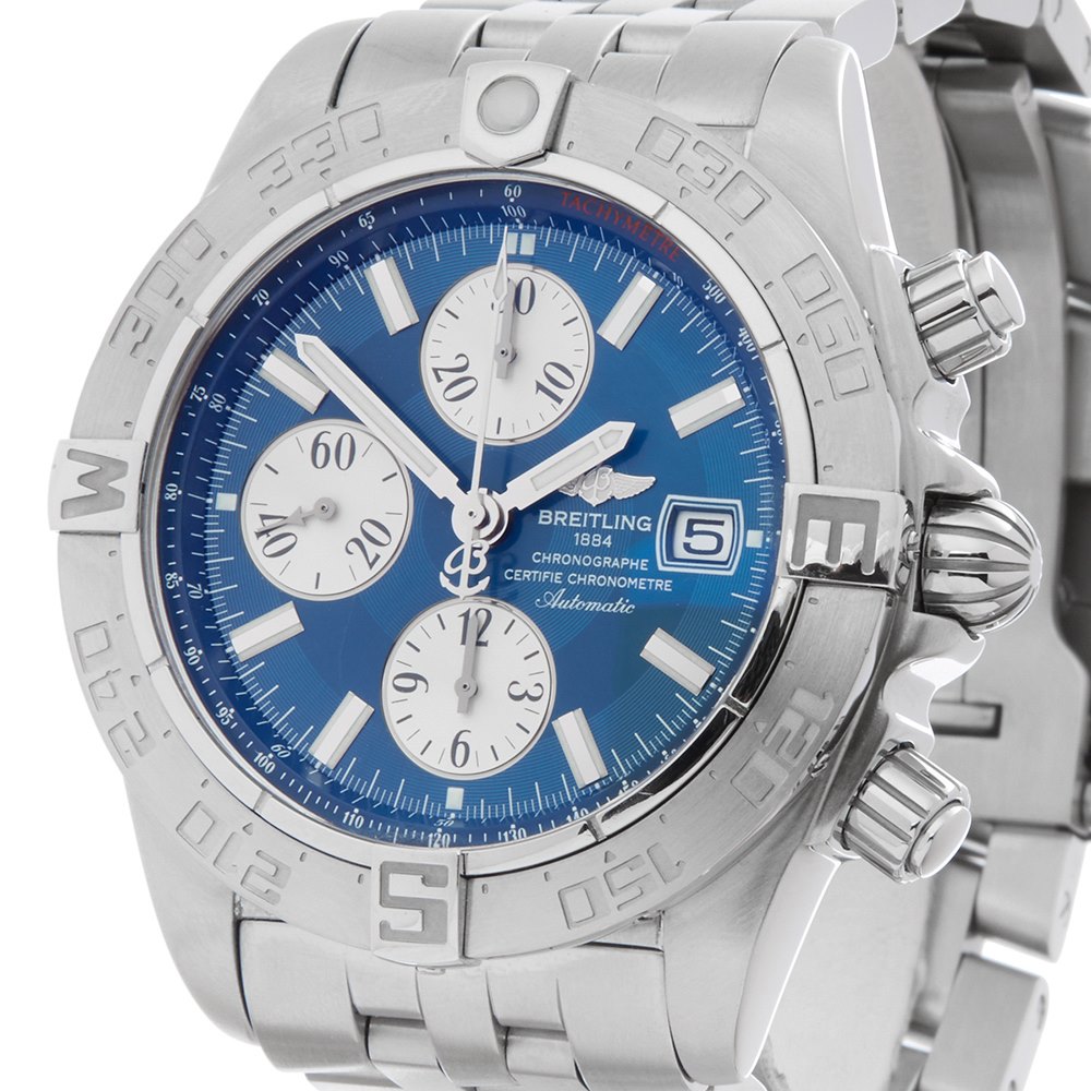 Breitling Galactic II Chronograph Stainless Steel A1336410