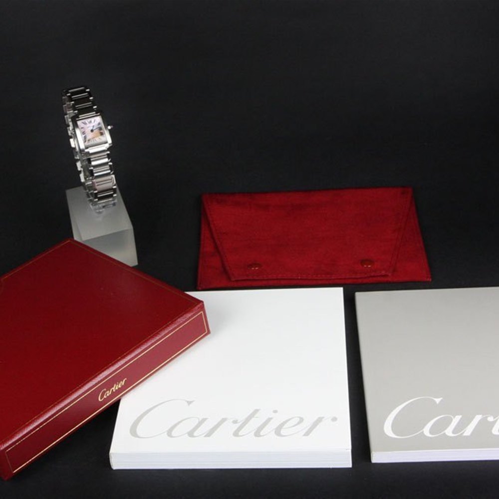 Cartier Tank Francaise Stainless Steel W51028Q3