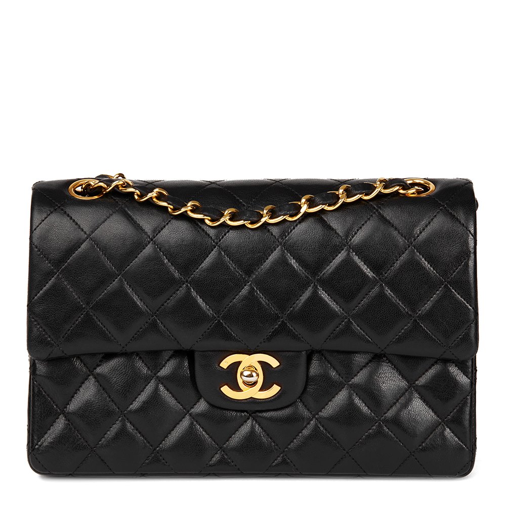 Chanel Small Classic Double Flap Bag 1986 HB1041 | Second Hand Handbags