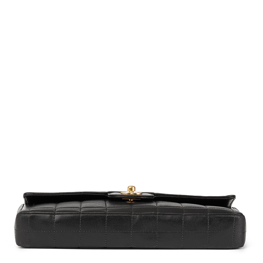 Chanel East West Chocolate Bar Flap Bag 2003 HB1738 | Second Hand Handbags