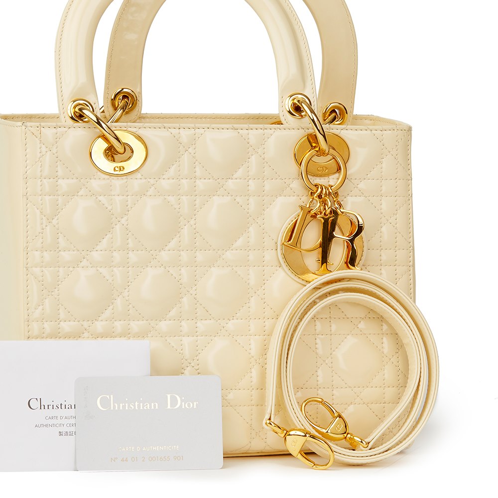 Christian Dior Lady Dior MM 1999 HB1757 | Second Hand Handbags