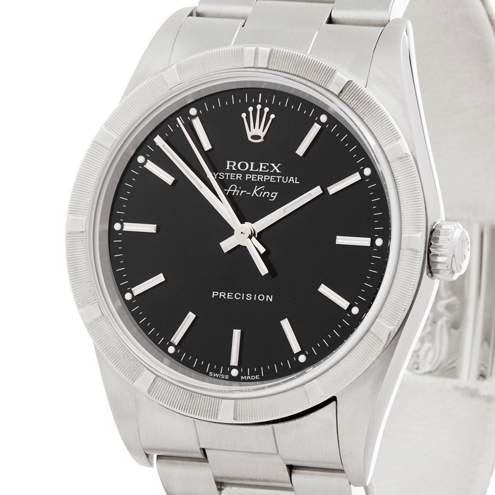 Rolex Air King 34 Stainless Steel 14010M