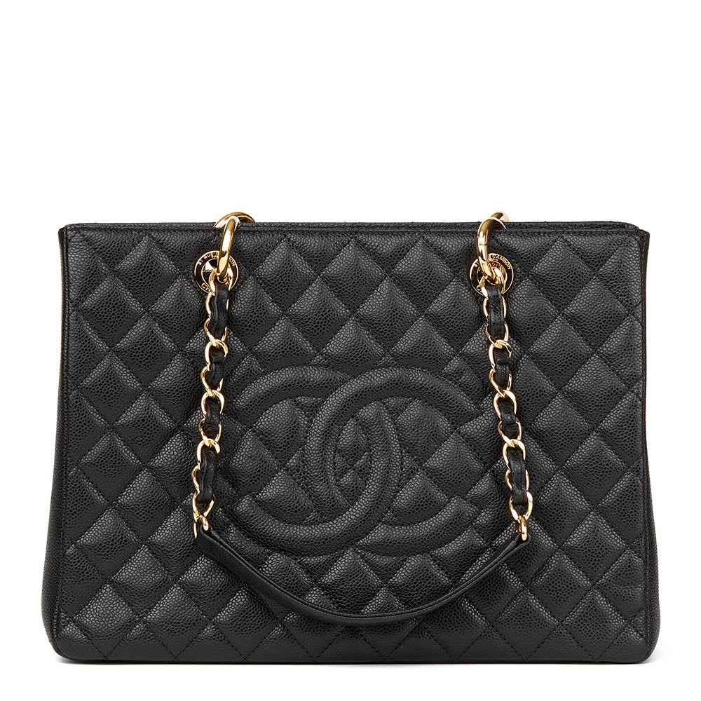 Chanel Grand Shopping Tote 2014 CB130 | Second Hand Handbags | Xupes