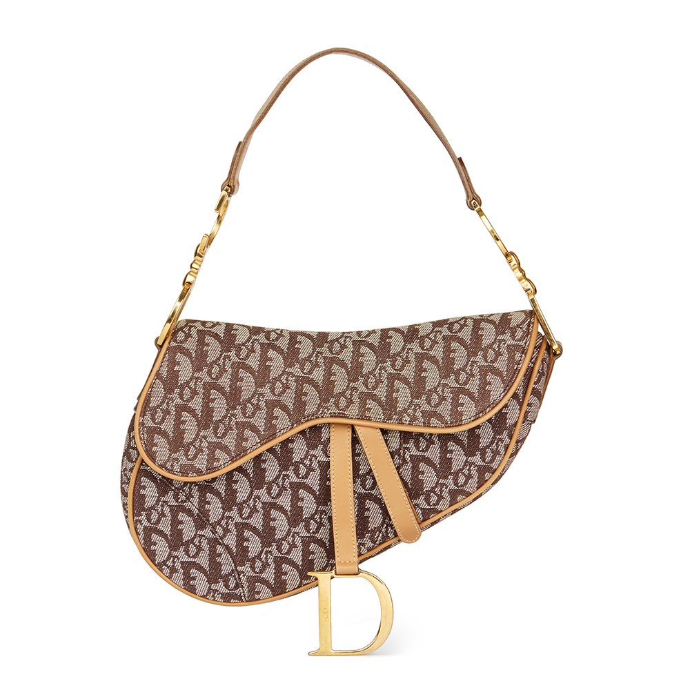 Christian Dior Saddle Bag 2001 HB1756 | Second Hand Handbags | Xupes