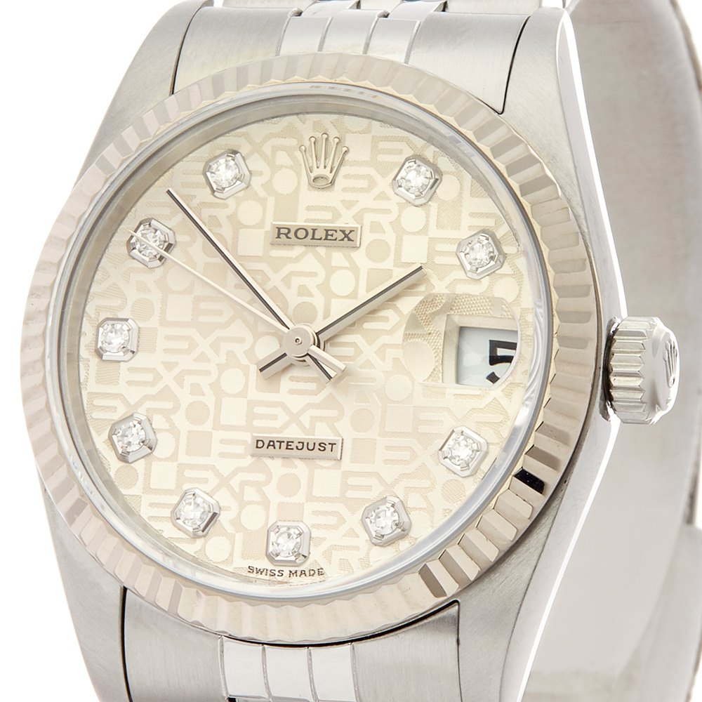 rolex datejust 31 steel