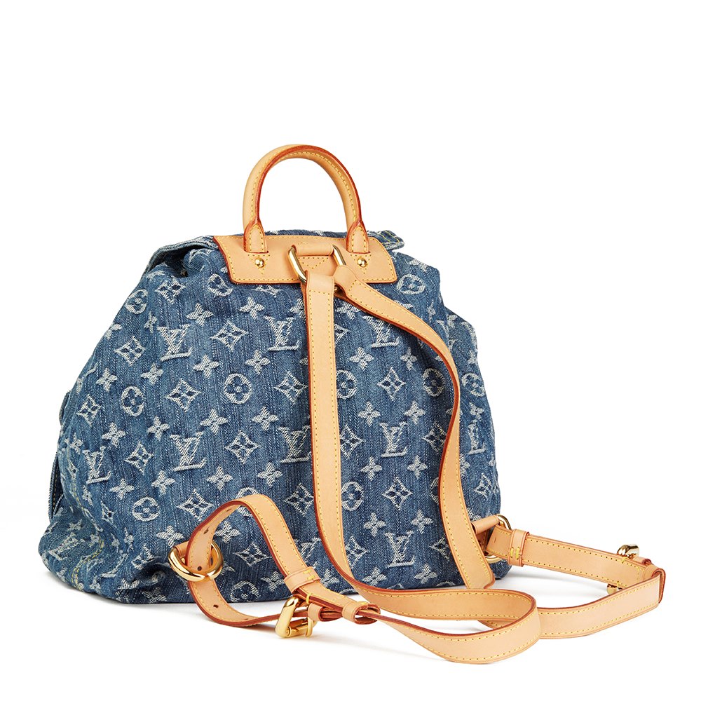 Louis Vuitton Denim Backpack PM 2006 HB1899 | Second Hand Handbags