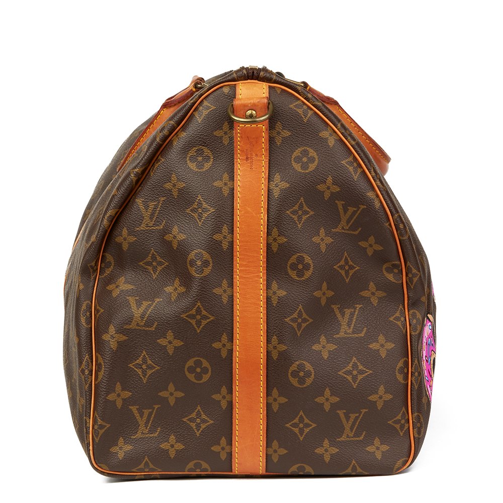 Louis Vuitton Keepall Bandouliere 55 1990 HB1781 | Second Hand Handbags