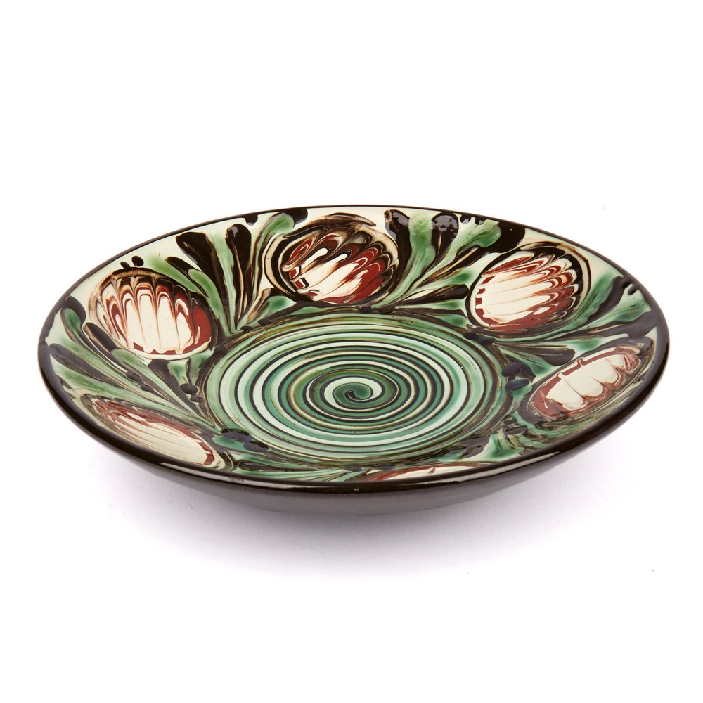 DANISH ART POTTERY BOWL BY HERMAN AUGUST KAHLER 20TH C. Early to mid 20th Century