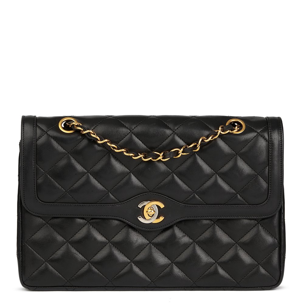 chanel quilted lambskin tote