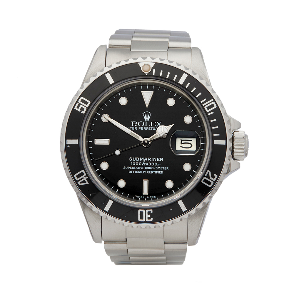 steel submariner watch