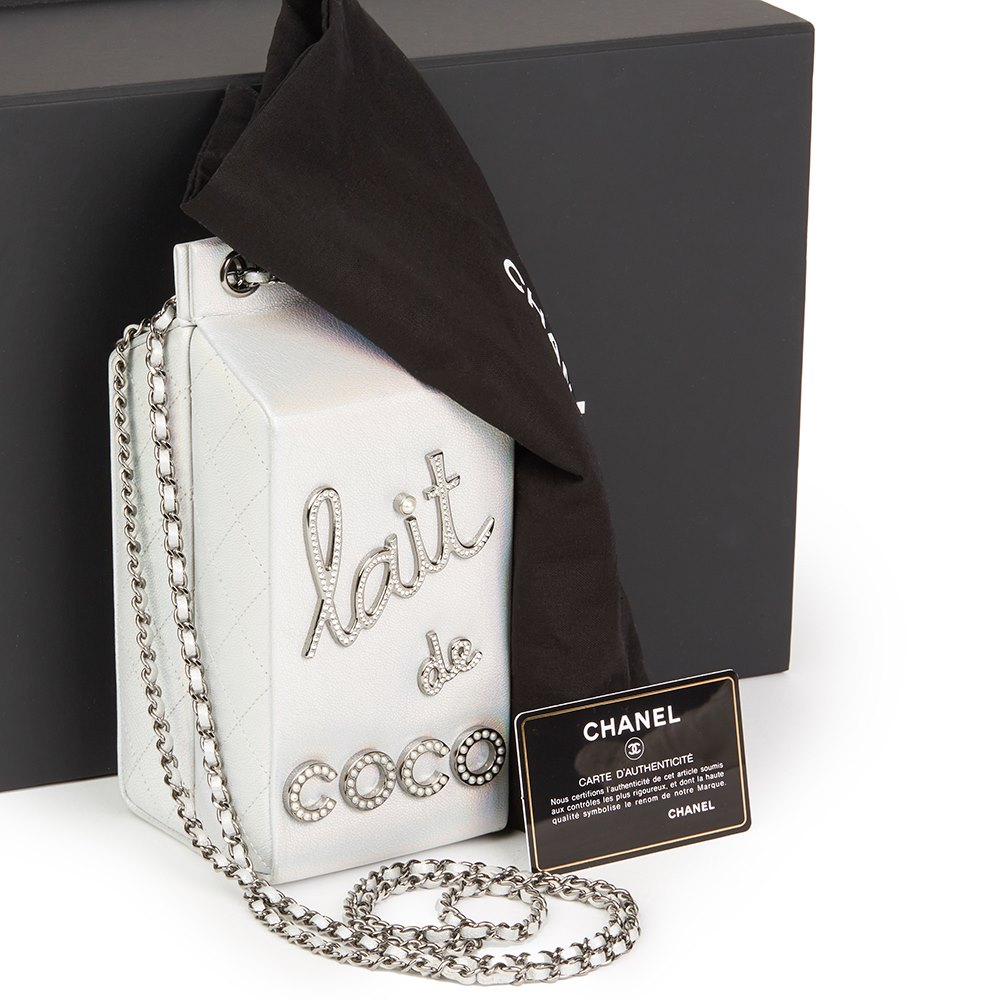 Chanel Coco De Lait Milk Carton Bag 2015 HB2120 | Second Hand Handbags