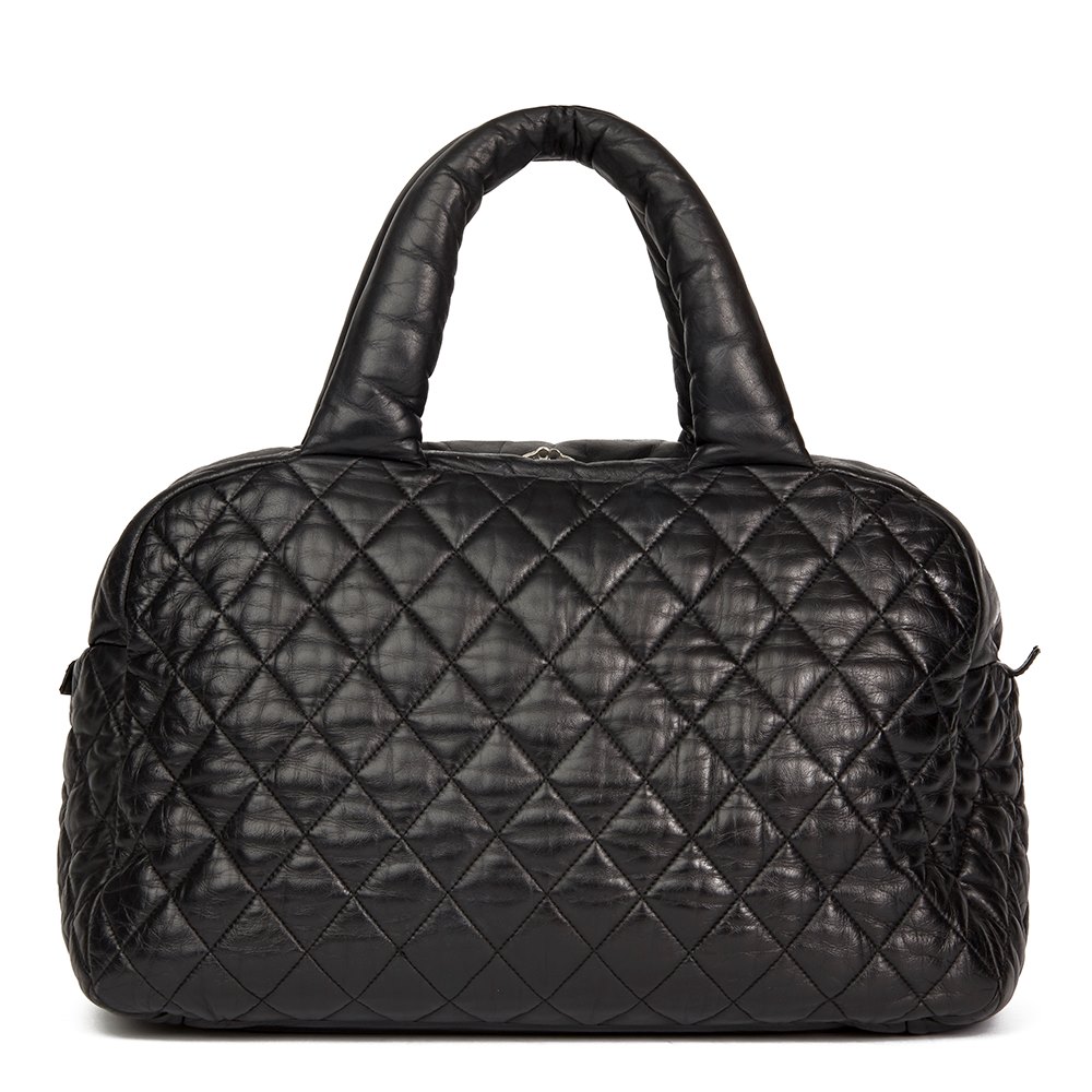 Chanel Coco Cocoon Bowling Bag 2009 HB2132 | Second Hand Handbags