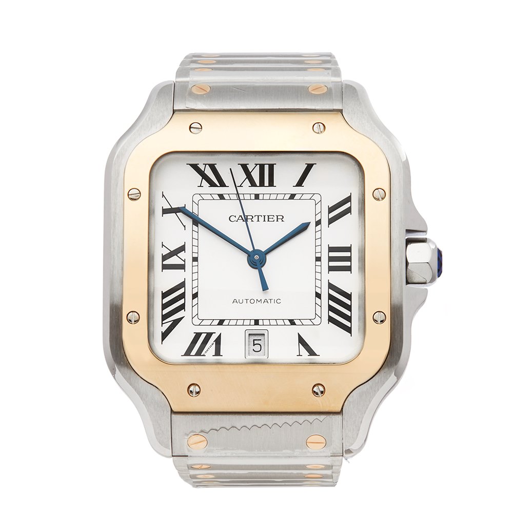 cartier mens watch used