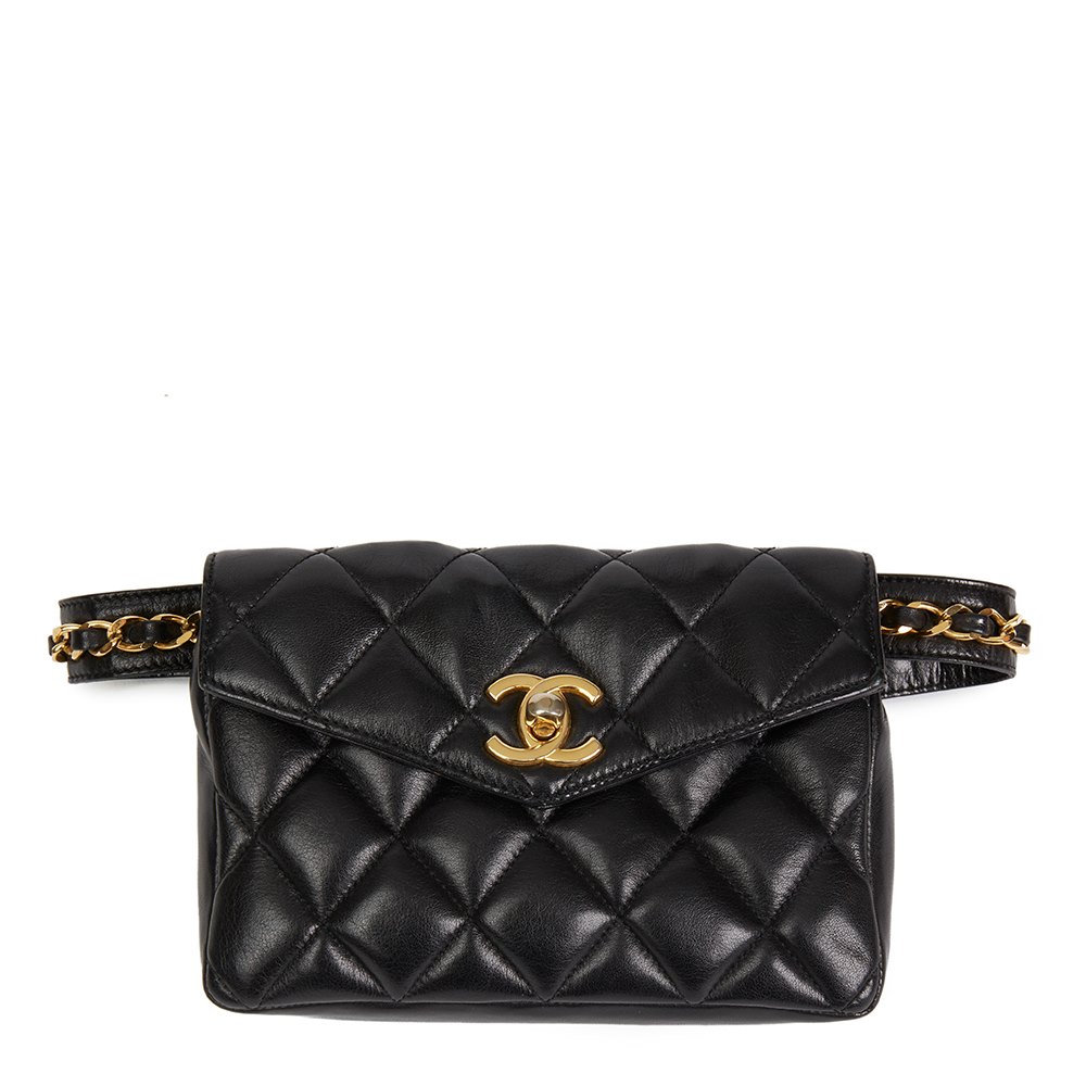 Chanel Classic Belt Bag 1990's HB2181 | Second Hand Handbags | Xupes