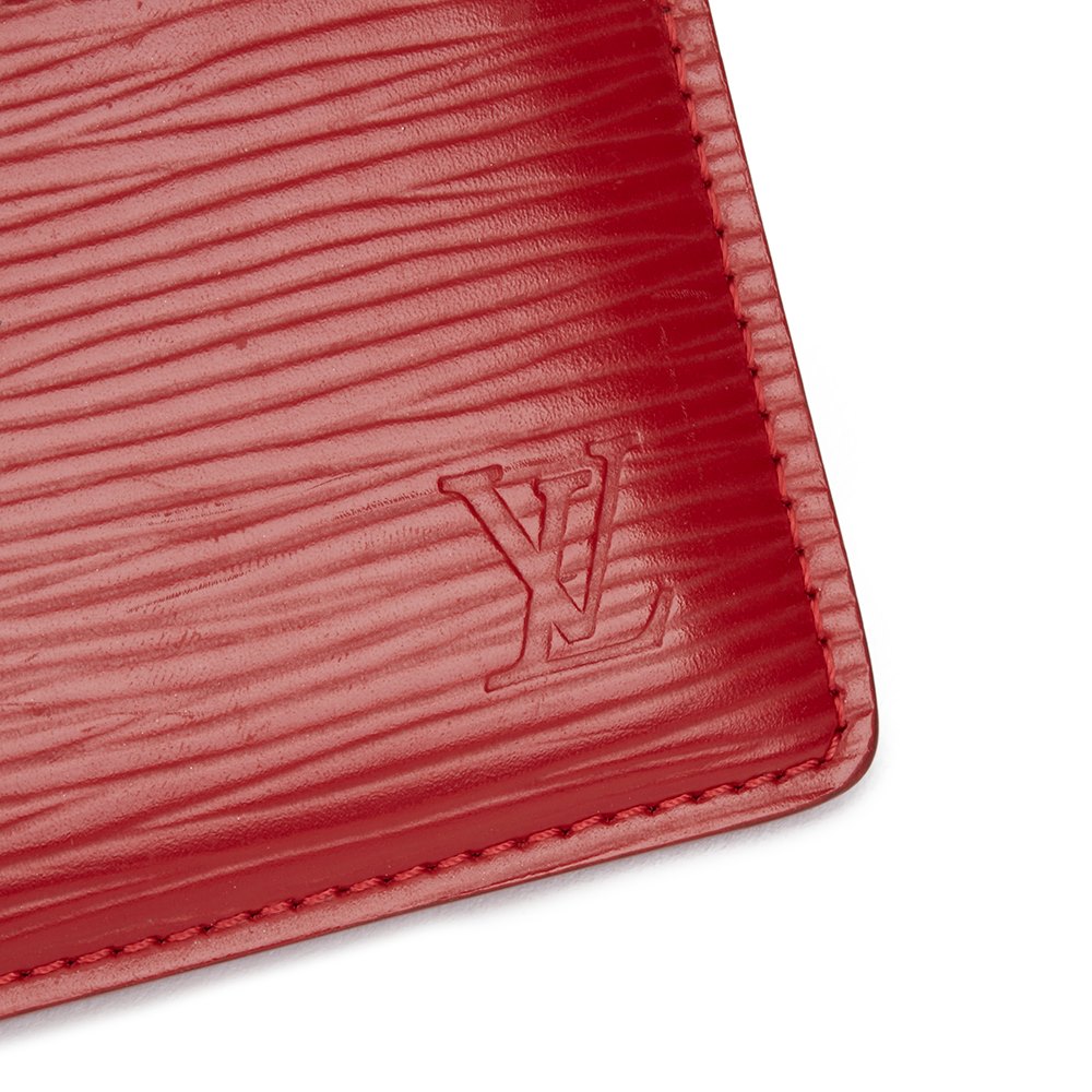 Louis Vuitton Kimono Card Holder Case Wallet Monogram Red Taurillon Leather  872471
