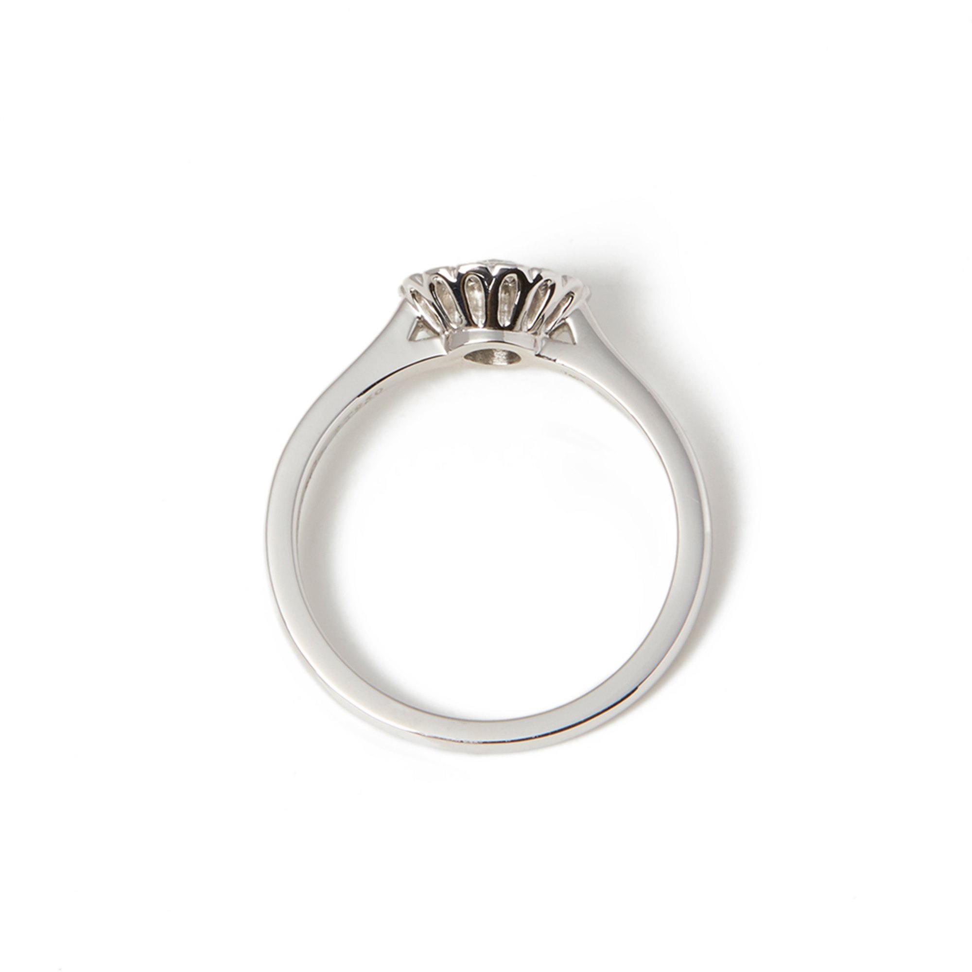 Tiffany & Co. Platinum Diamond Flower Enchant Ring
