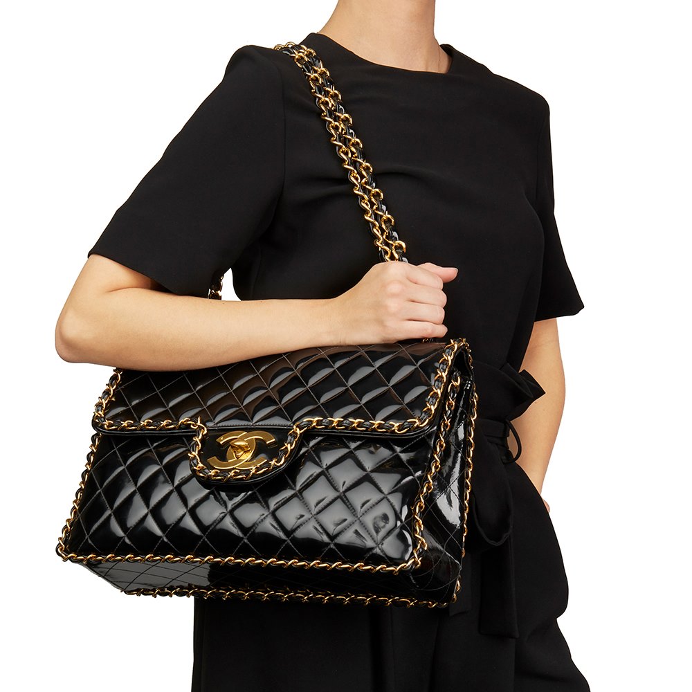Chanel Maxi Jumbo XL Flap Bag 1994 HB2270 | Second Hand Handbags