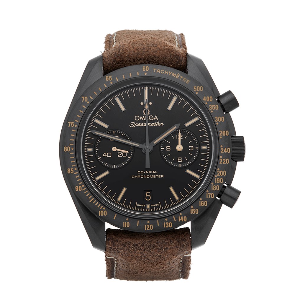 omega speedmaster black side of the moon