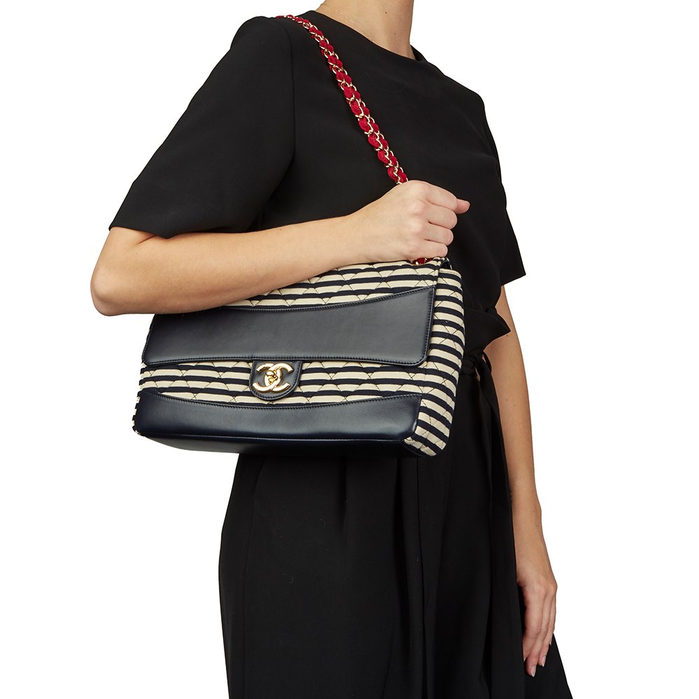 Chanel Jumbo Classic Single Flap Bag 2014 HB2309 | Second Hand Handbags