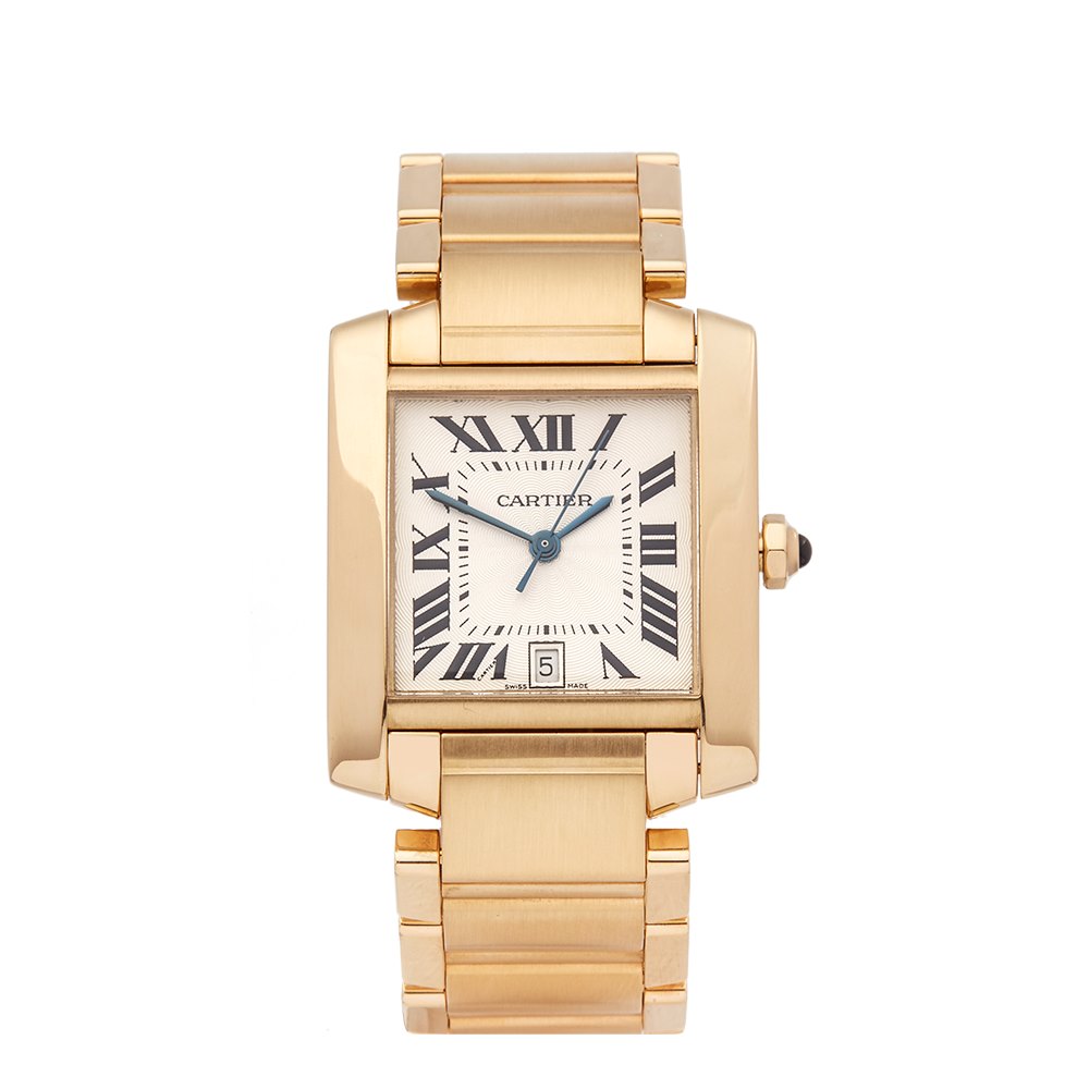 cartier tank francaise yellow gold price