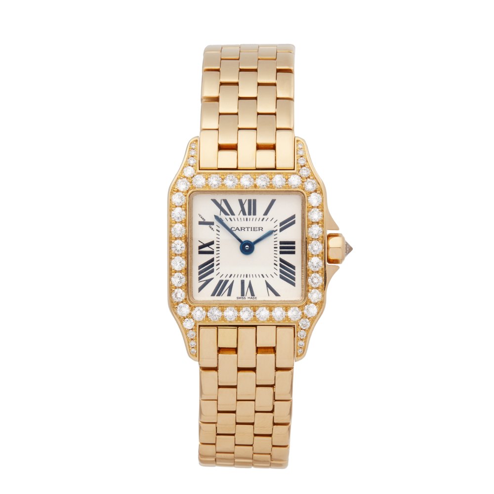 cartier santos demoiselle yellow gold