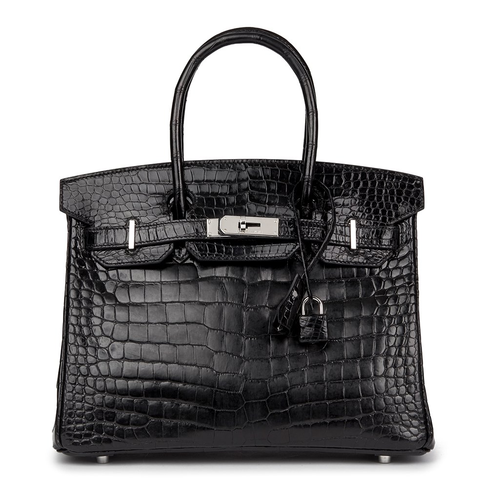 hermes crocodile leather bag