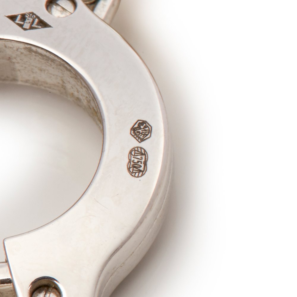 Cartier 18k White Gold Akoya Pearl & Diamond Agrafe Necklace