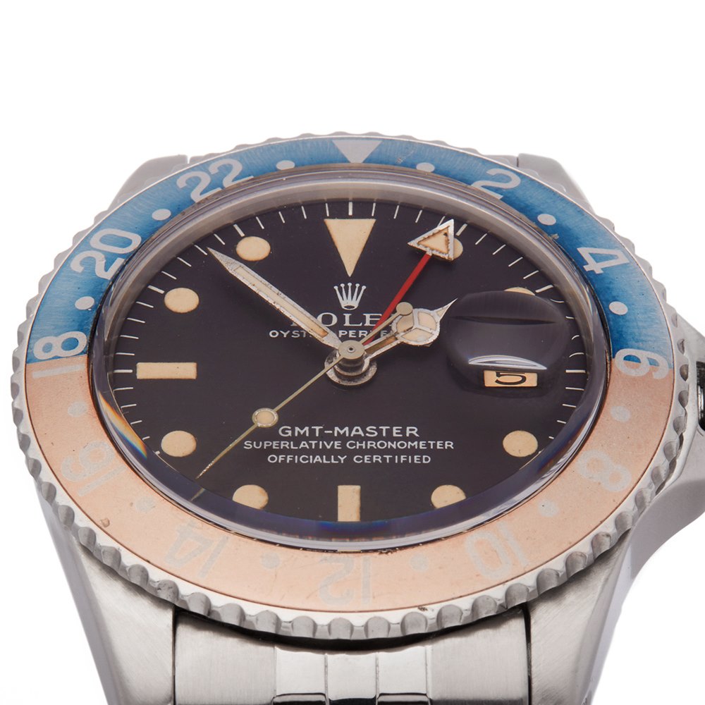 Rolex GMT-Master Pepsi Pcg Stainless Steel 1675