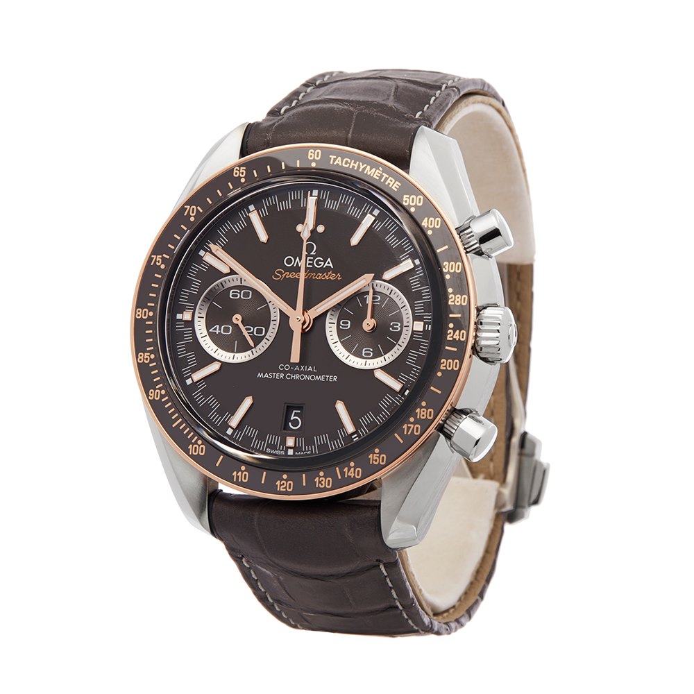 omega speedmaster rose gold